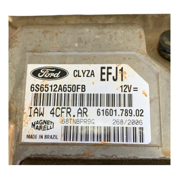 Modulo Injeção Ford Fiesta 1.0 Flex 2006 2012