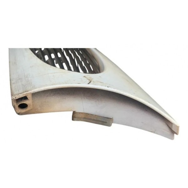Grade Para-choque Dianteira Ford Fiesta 1996 2000 Branco