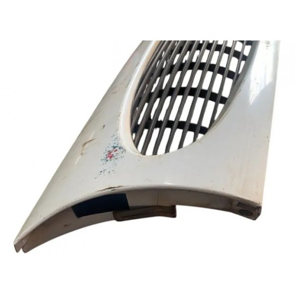 Grade Para-choque Dianteira Ford Fiesta 1996 2000 Branco