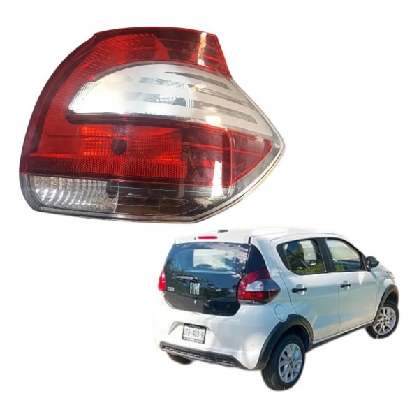 Lanterna Traseira Direita Fiat Mobi 19 20 21 22 Vermelho