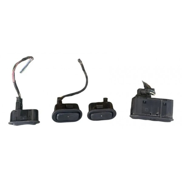 Kit Botão Interruptor Vidro Elétrico Meriva 2003 2011