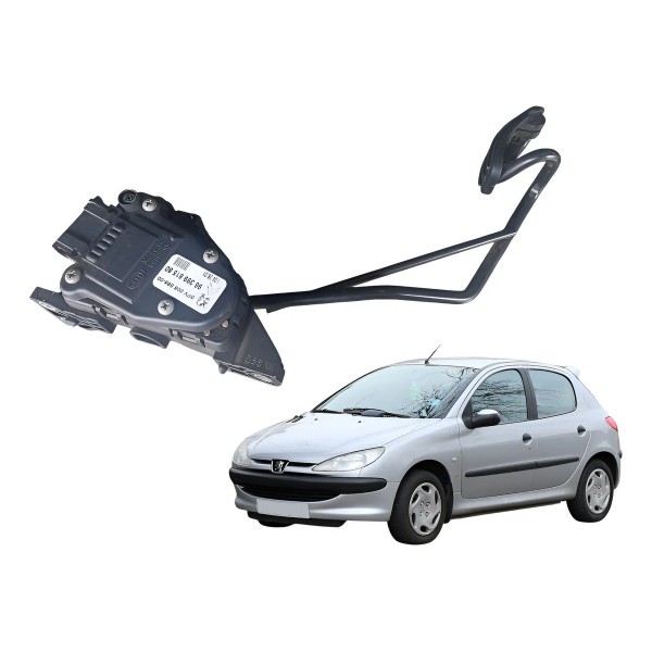 Pedal Acelerador Eletrônico Original Peugeot 206 1999 A 2004