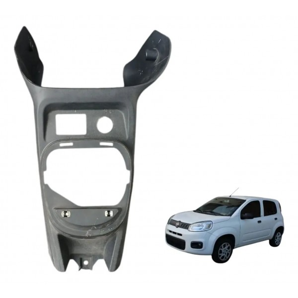 Moldura Console Central Fiat Uno Sporting Automático 2015/21
