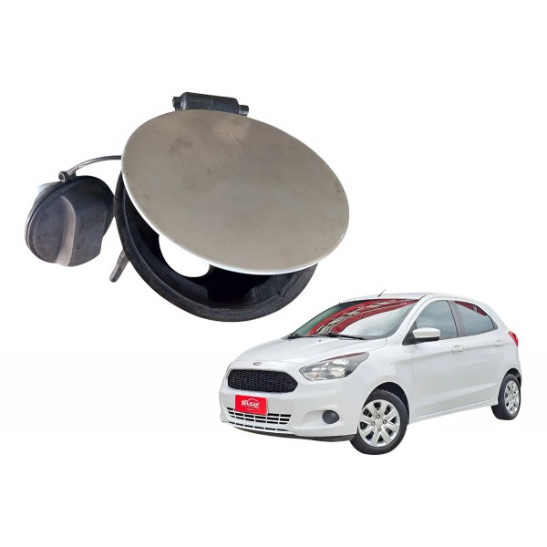 Portinhola Tanque Combustível Ford Ka 2015 2021 Branco 2015