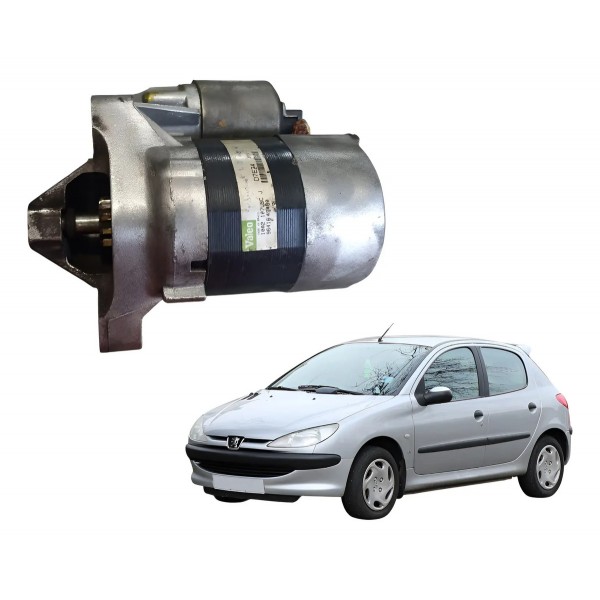Motor Arranque Partida Peugeot 206 1.0 16v 2005 9641649480