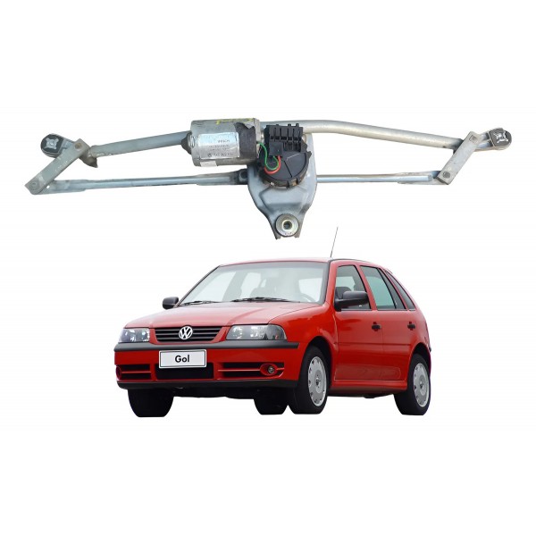 Motor Limpador Para-brisa Volkswagen Gol Saveiro G3 G4