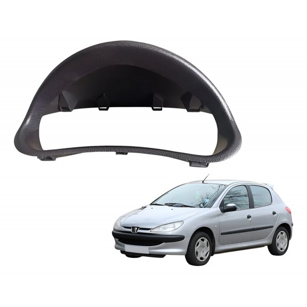 Moldura Painel De Instrumentos Peugeot 206 2003 2009