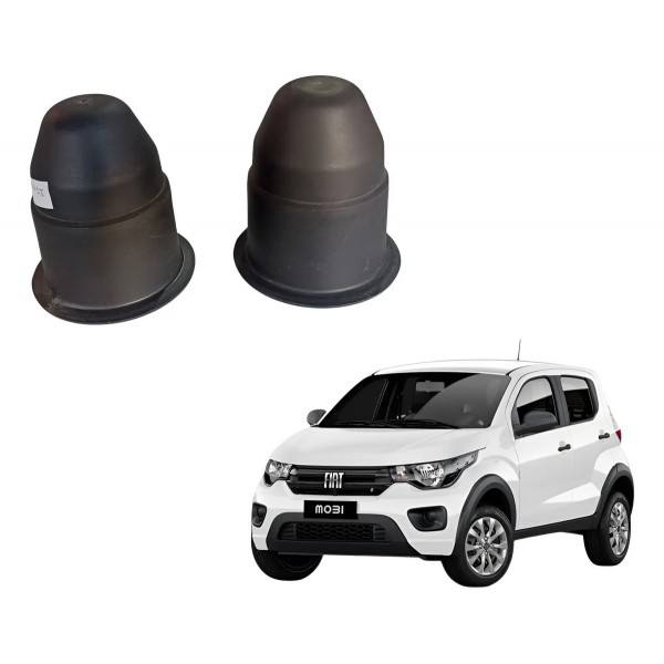 Par Tampa Amortecedor Traseiro Fiat Mobi Way 1.0 Fire 2018