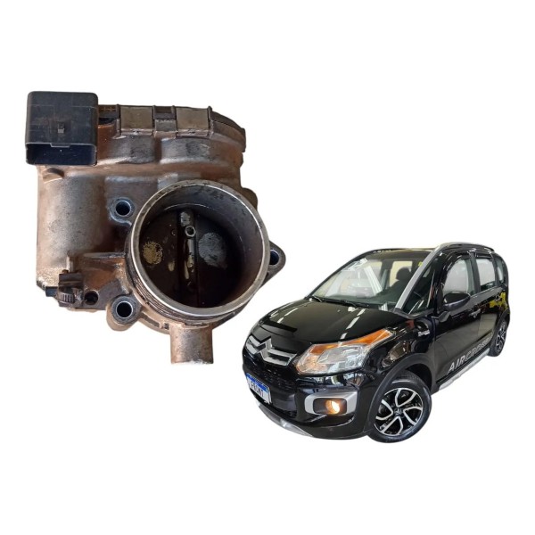 Corpo De Borboleta Tbi Aircross C3 C4 Xsara 1.6 16v Flex
