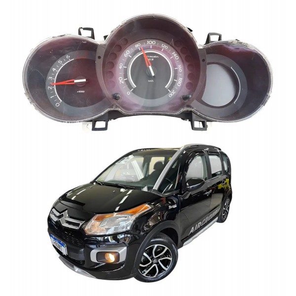 Painel Instrumentos Citroen C3 Picasso Aircross 2012 2014 Pr Preto