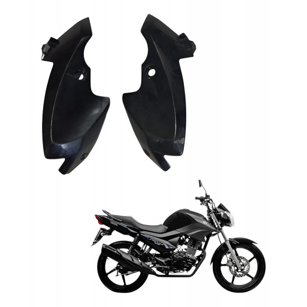 Par Carenagem Farol Bananinha Yamaha Factor 125/150 Original Preto