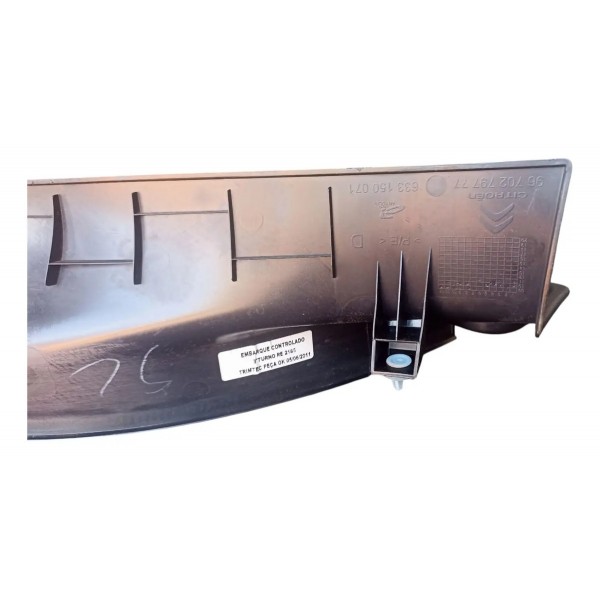 Soleira Interna Traseira Direita Citroen Aircross 2012 Preto
