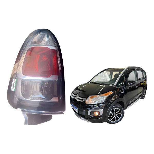 Lanterna Traseira Esquerda Citroën Aircross 2012 1.6 Flex Es Esquerdo/motorista Vermelho