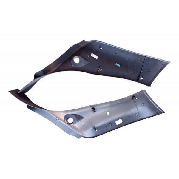 Par Moldura Acabamentos Coluna Traseira Peugeot 206 2005