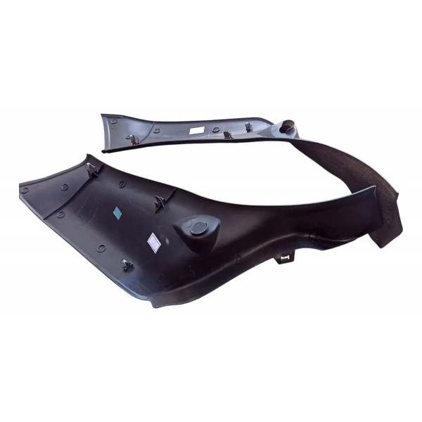 Par Moldura Acabamentos Coluna Traseira Peugeot 206 2005