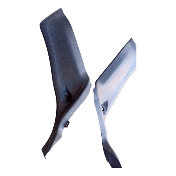 Par Moldura Acabamentos Coluna Traseira Peugeot 206 2005