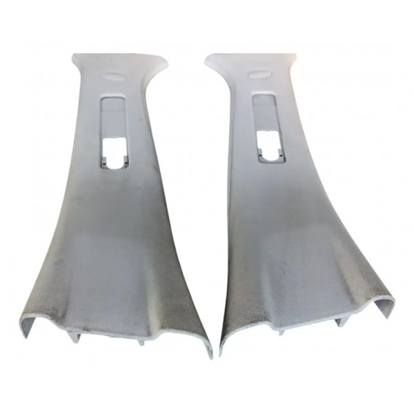Par Acabamento Coluna Lateral Citroen C3 2008 2012 Original