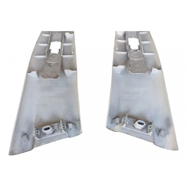 Par Acabamento Coluna Lateral Citroen C3 2008 2012 Original