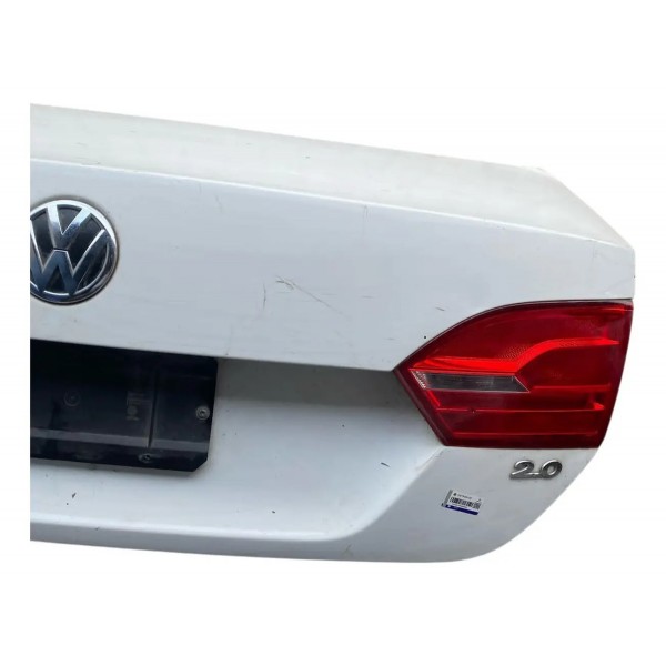 Tampa Traseira Vw Jetta Tsi 2012 Completa Original Branco