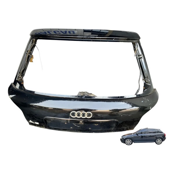Tampa Traseira Audi A3 2002 2005 Original Preto