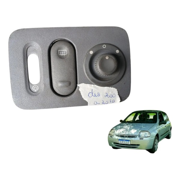 Botão Comando Desembaçador Renault Clio 2001 2011 Original
