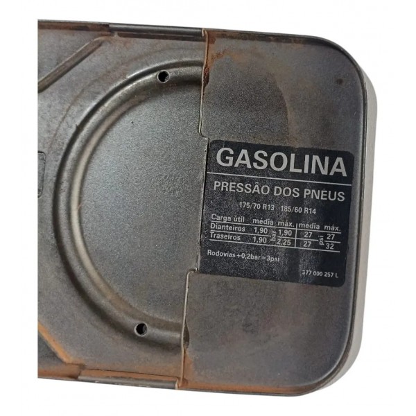 Portinhola Tanque Combustivel Vw Gol Saveiro Parati G3 Prate Prateado 2000
