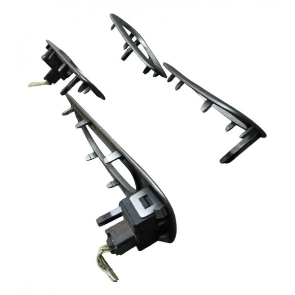 Kit Moldura Maçaneta Puxador Interno Peugeot 307 2002-2012