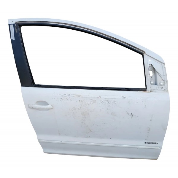 Porta Dianteira Direita Fox 2010 Á 2014 Volkswagen Dianteira Esquerdo Branco