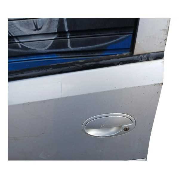 Porta Dianteira Esquerda Meriva 2003 À 2012 Gm Dianteira Esquerdo Prateado