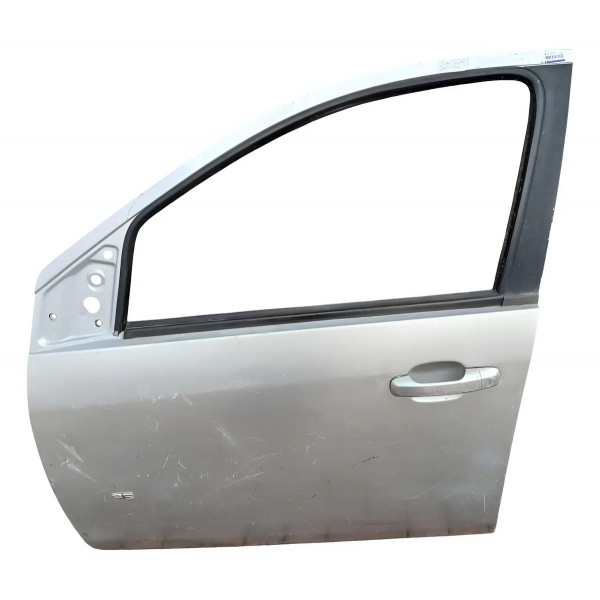 Porta Dianteira Esquerda Ford Fiesta 2005 À 2014 Dianteira Esquerdo Prateado
