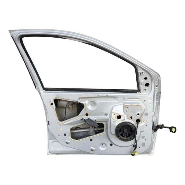Porta Dianteira Esquerda Ford Fiesta 2005 À 2014 Dianteira Esquerdo Prateado