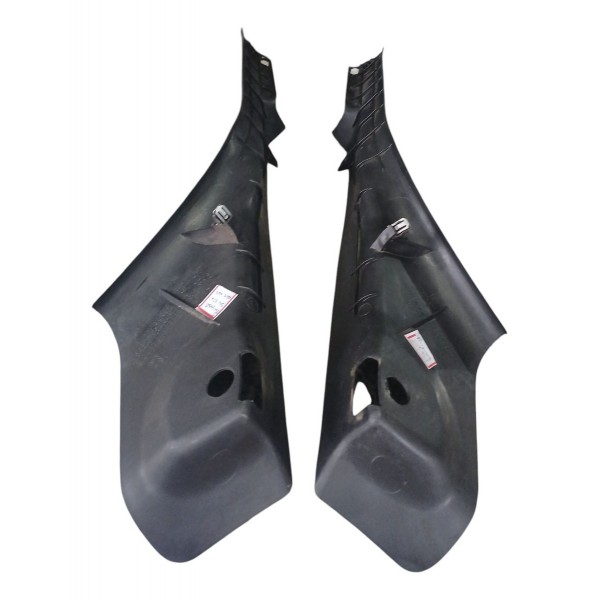 Par Soleira Acabamento Interno Peugeot 307 Sw 2003 2004 Preto