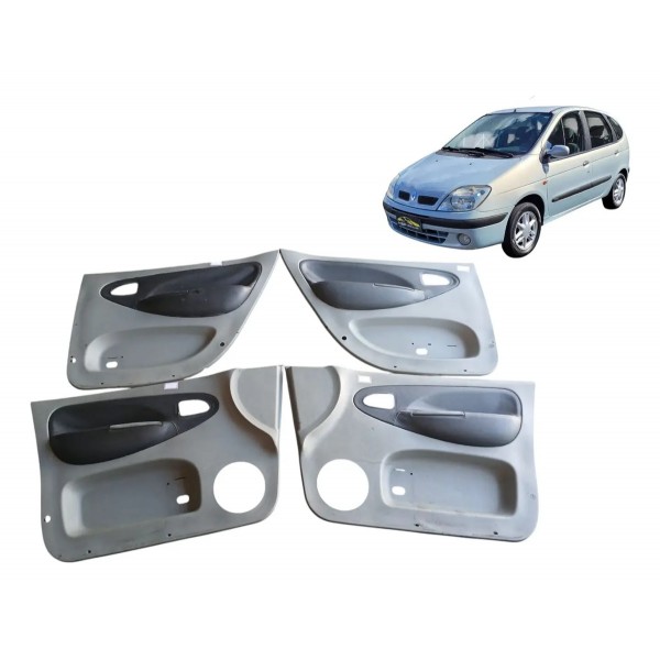 Jogo Forros De Porta Scenic Renault 2002 2003