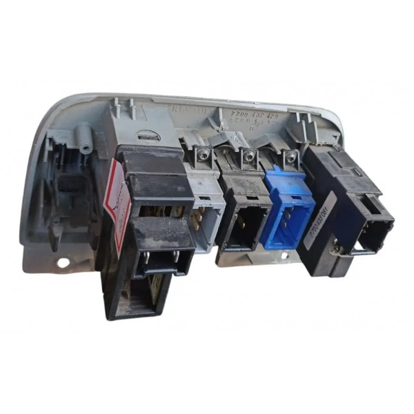 Moldura Botão Interruptor Vidro Renault Scenic 2002