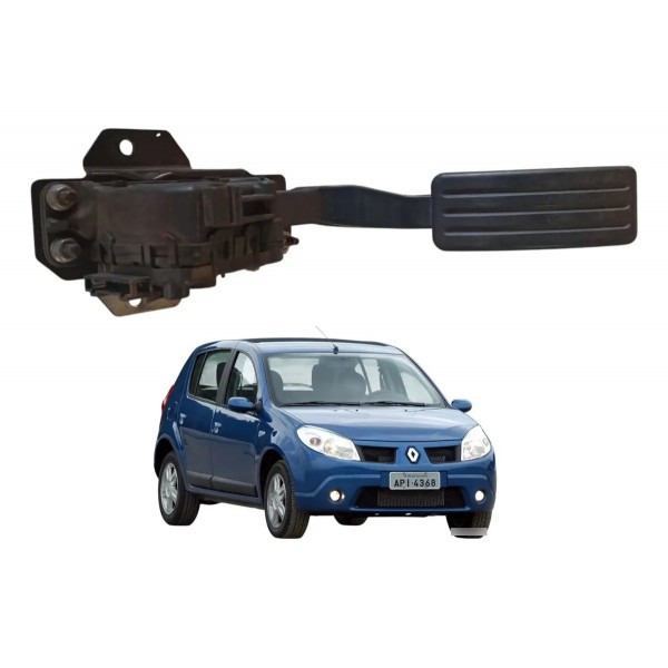 Pedal Acelerador Eletrônico Sandero Renault 1.0 2008