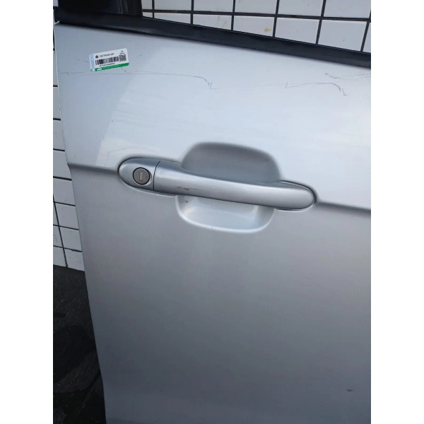 Porta Dianteira Direita Palio Attractive 2012 2015 Usado Dianteira Direito Prateado
