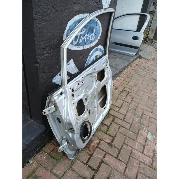 Porta Dianteira Direita Honda Fit Usado 2004 2008 Dianteira Direito Prateado
