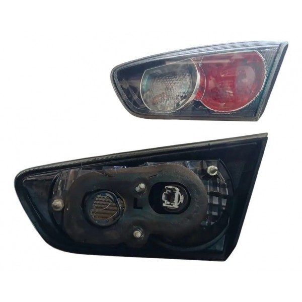 Lanterna Lancer Traseira Lado Esquerdo 2010/2018 Esquerdo/mo Esquerdo/motorista Bicolor