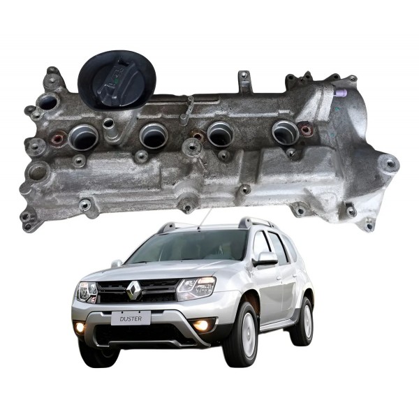 Tampa Comando Valvulas Sandero Duster Captur Logan 1.6 H4m C Cinza