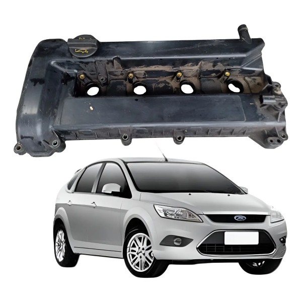 Tampa Válvula Motor Ecosport Focus Duratec 2.0 2009 2012 Preto