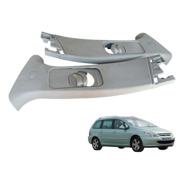 Par Coluna Lateral Peugeot 307 Sw 2003 2004