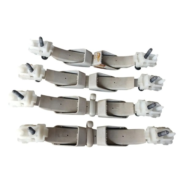 Kit Alças Teto Peugeot 307 Sw Pqp 2003 2004 Cinza