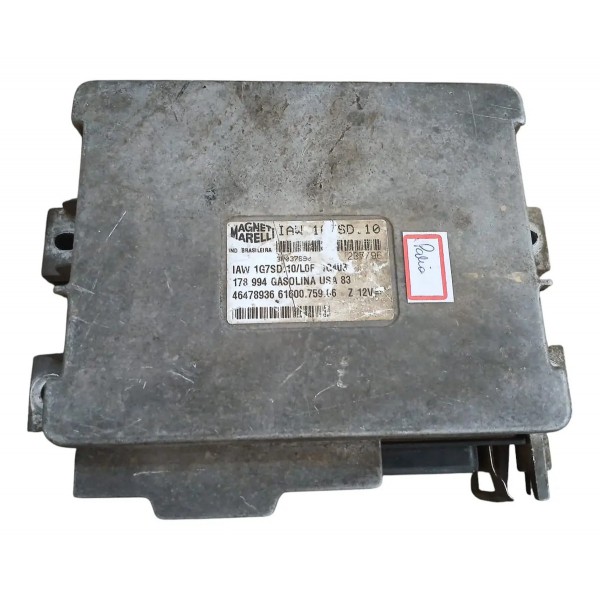 Modulo Injeção Eletronica Fiat Palio 1.0 8v 1998 Gasolina