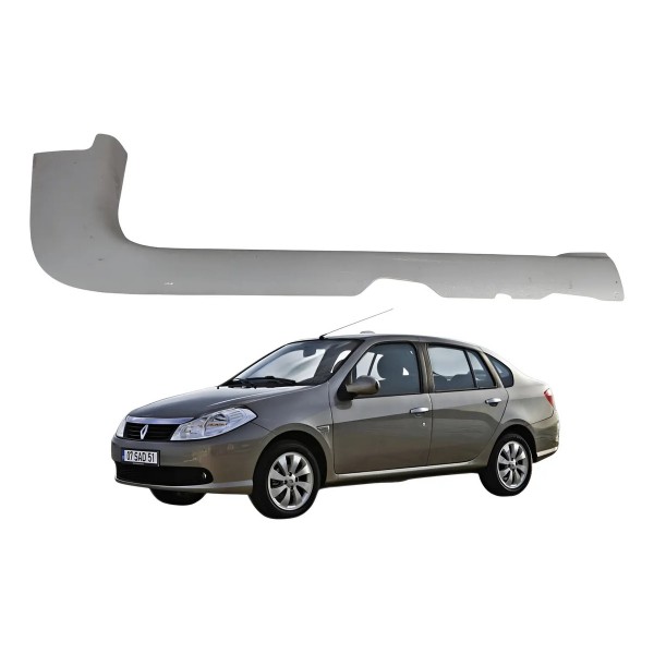 Soleira Dianteira Direita Renault Symbol 2011 Cinza
