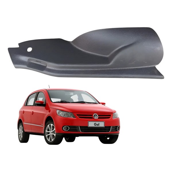 Acabamento Soleira Traseira Direita Vw Gol Voyage Preto