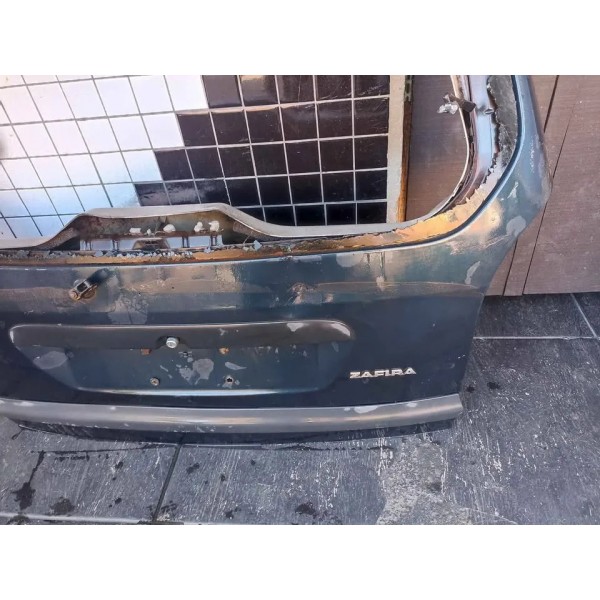 Tampa Traseira Zafira Com Detalhes ( Amassado) Azul-escuro