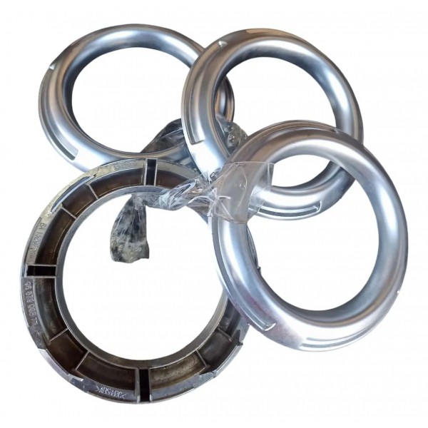 Kit Moldura Difusor Ar Citroen Aircross 2012 Cromadas