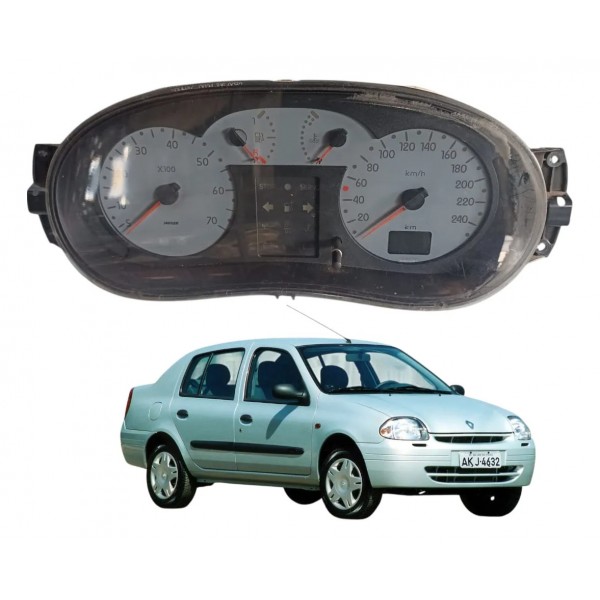 Painel Instrumentos Renault Clio 2002 2005 Original Preto