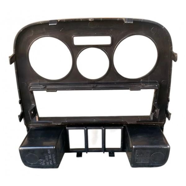 Moldura Central Painel Gol G4 2006 A 2011 Preto