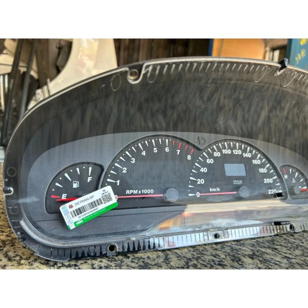 Painel De Instrumentos Fiat Marea Brava 2001 Usado Preto